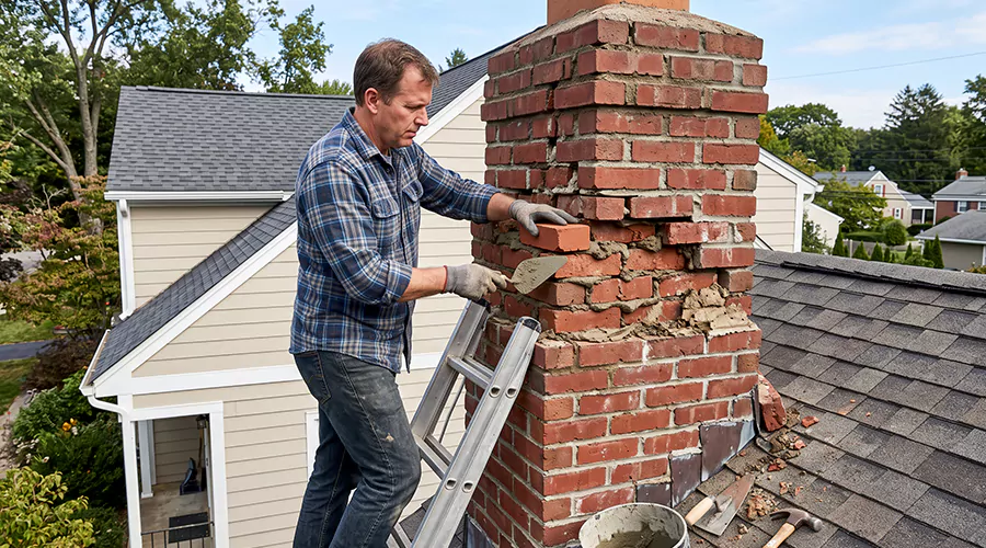 How to Repair Loose Chimney Bricks