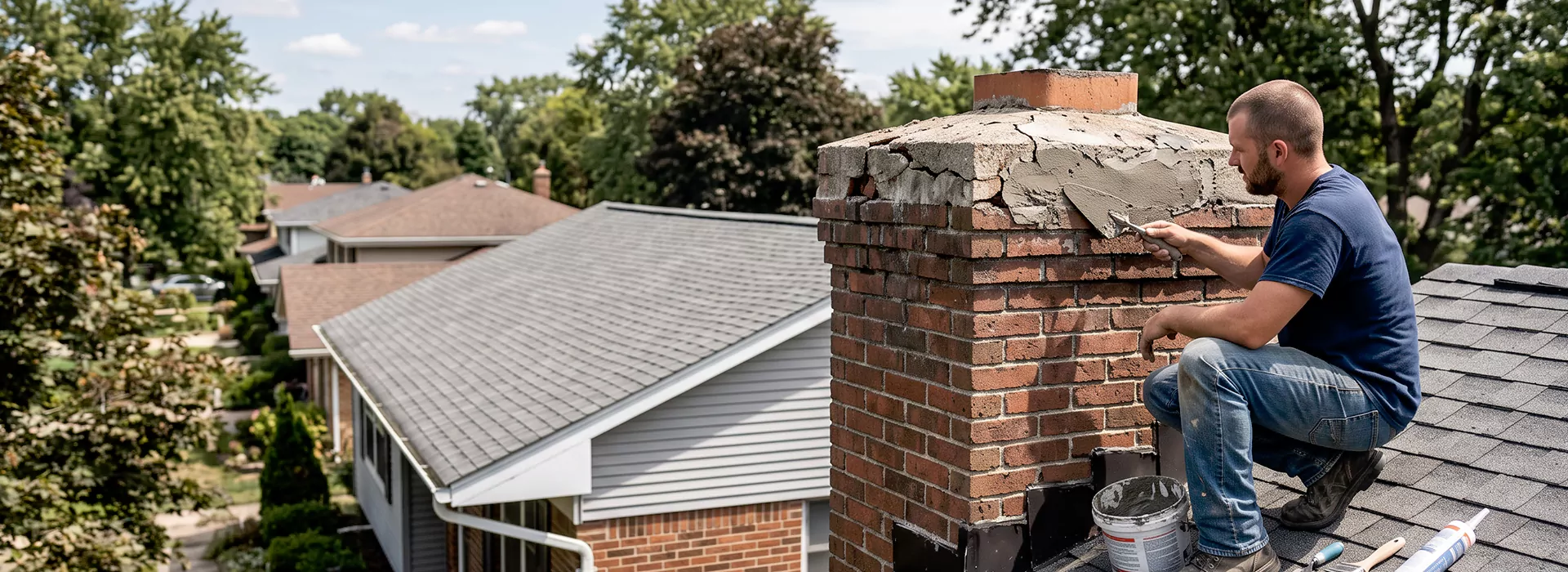 Chimney Crown Repair Middletown, NJ