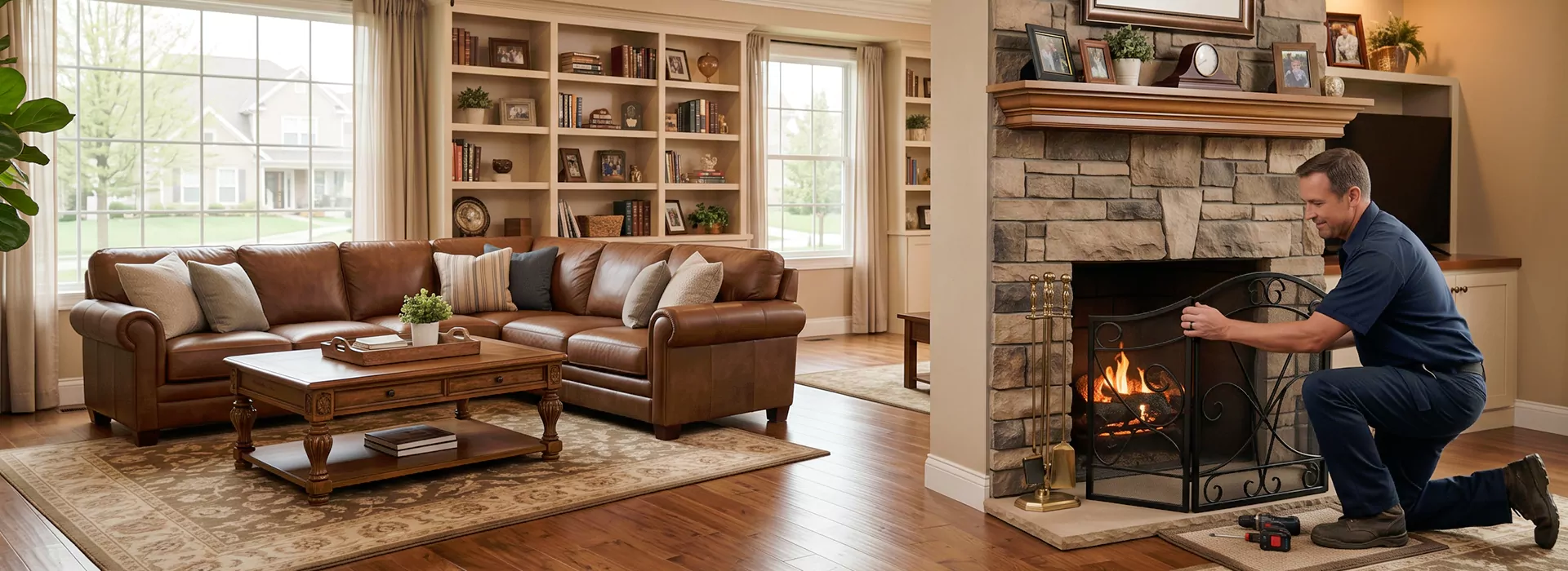 Fireplace Screen Installation Middletown, NJ