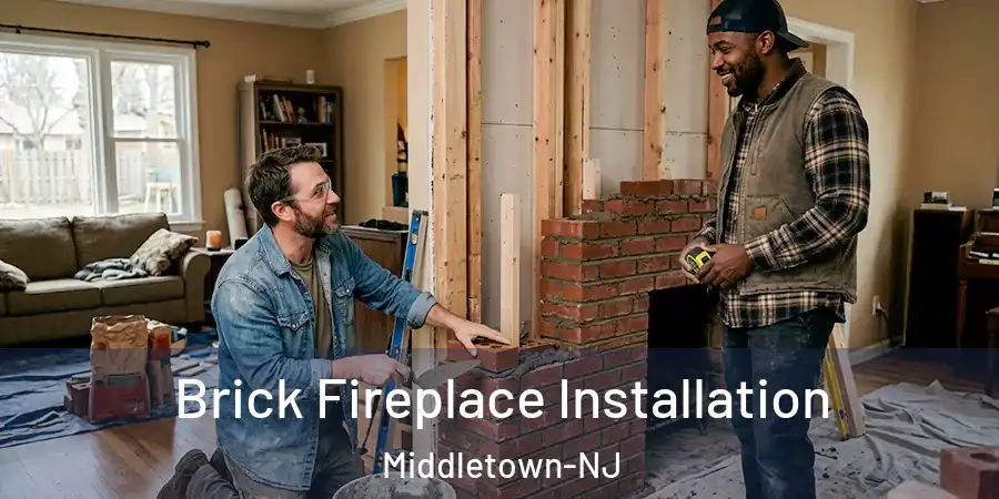 Brick Fireplace Installation Middletown-NJ