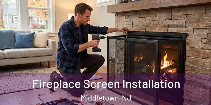 Fireplace Screen Installation Middletown-NJ