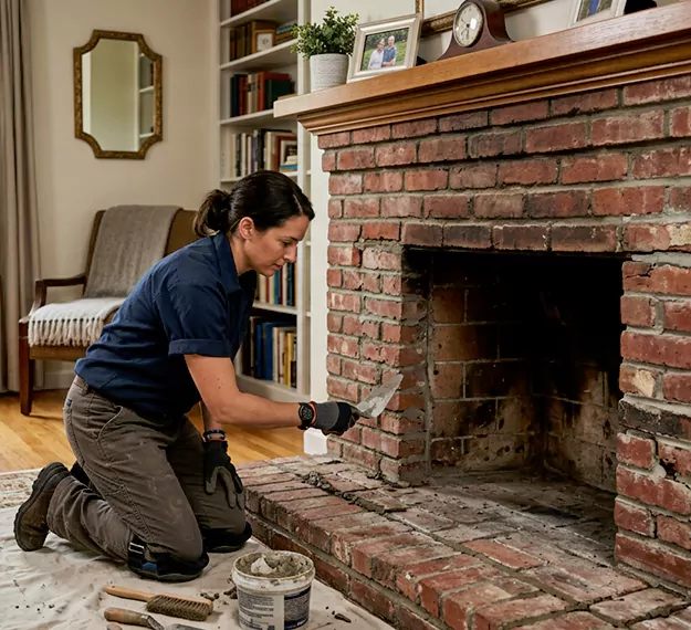 Certified Brick Fireplace Repair Company: Your Local Fireplace Masonry Repair Team in Middletown, NJ