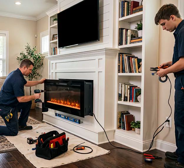 Certified Electric Fireplace Installation Company: Your Local Electric Fireplace Contractors in Middletown, NJ!