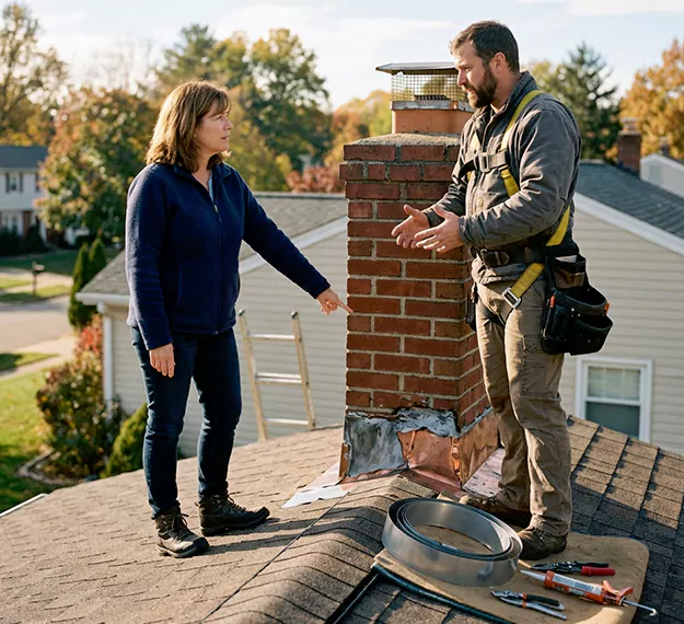 What Makes Our Chimney Flashing Services Different in Middletown, NJ?