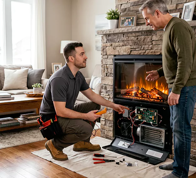 Why Middletown Homeowners Choose Our Electric Fireplace Repair Team?