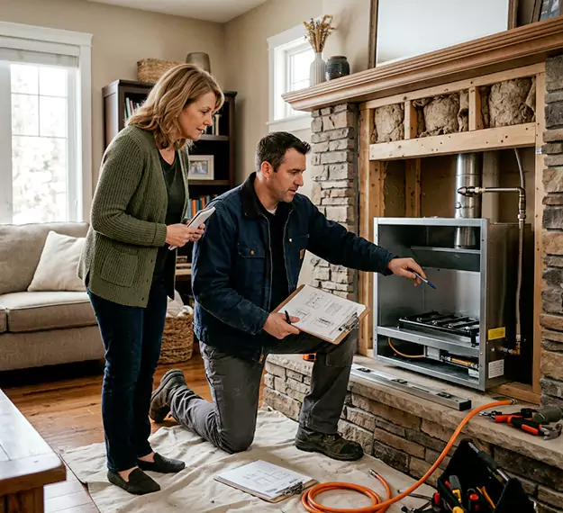 Why Middletown, NJ Homeowners Choose Our Propane Fireplace Installation Team?