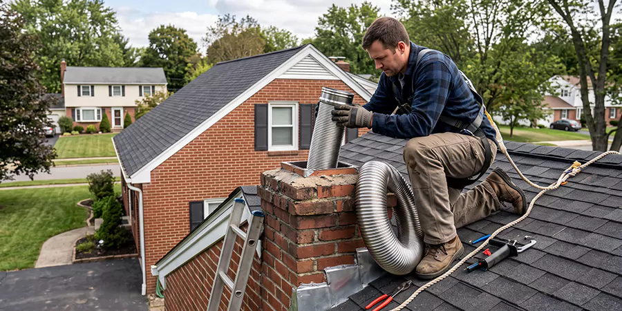 Chimney Sleeve Installation Middletown