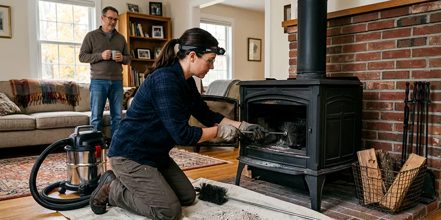 Wood Stove and Pellet Stove Cleaning Service Middletown