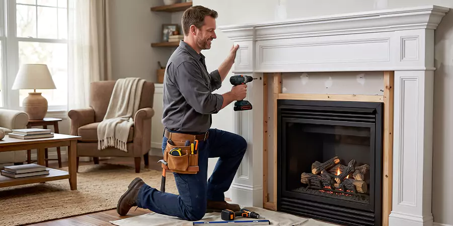 Prefab Fireplace Surround Installation Middletown