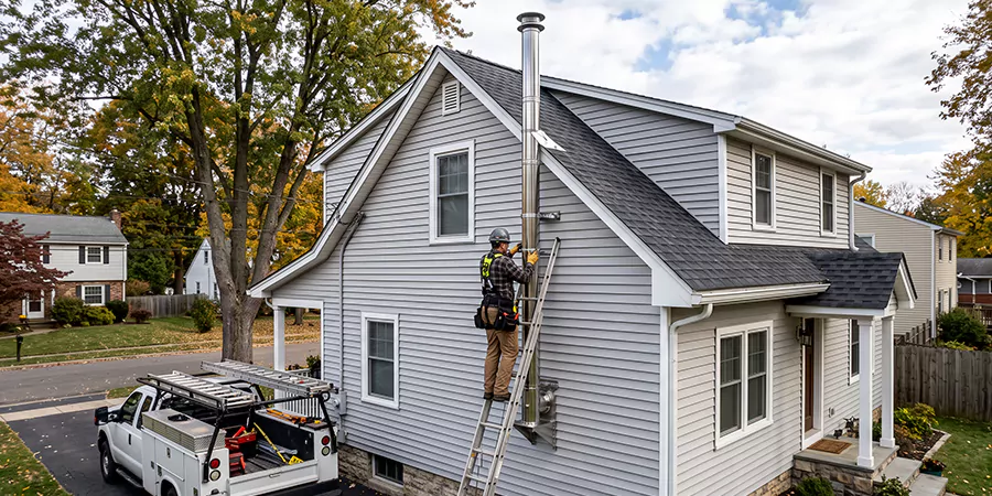 Wood Fireplace Chimney Liner Installation Middletown