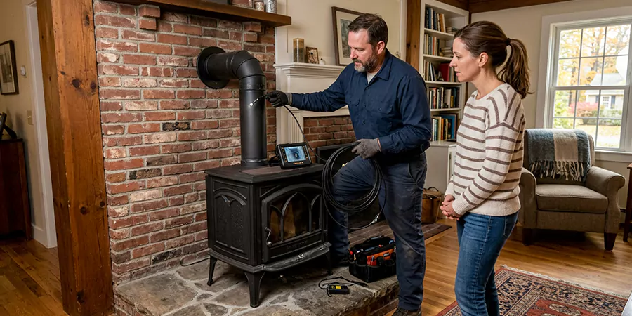Wood Stove Chimney Inspection Middletown