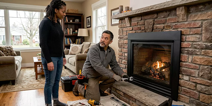 Fireplace and Log Fire Installation Middletown